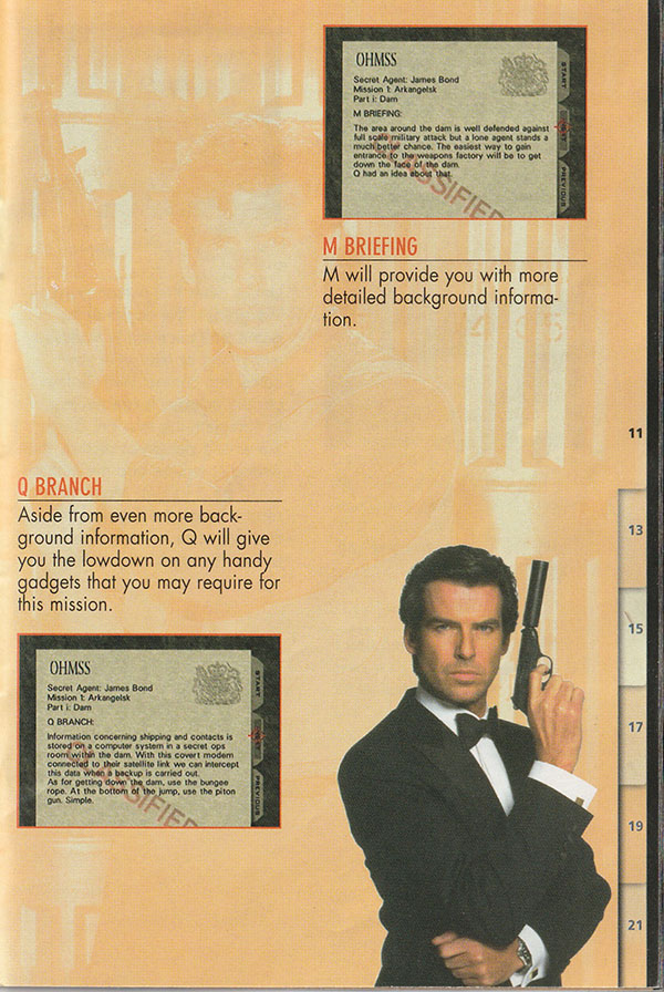 GoldenEye 007 manual page