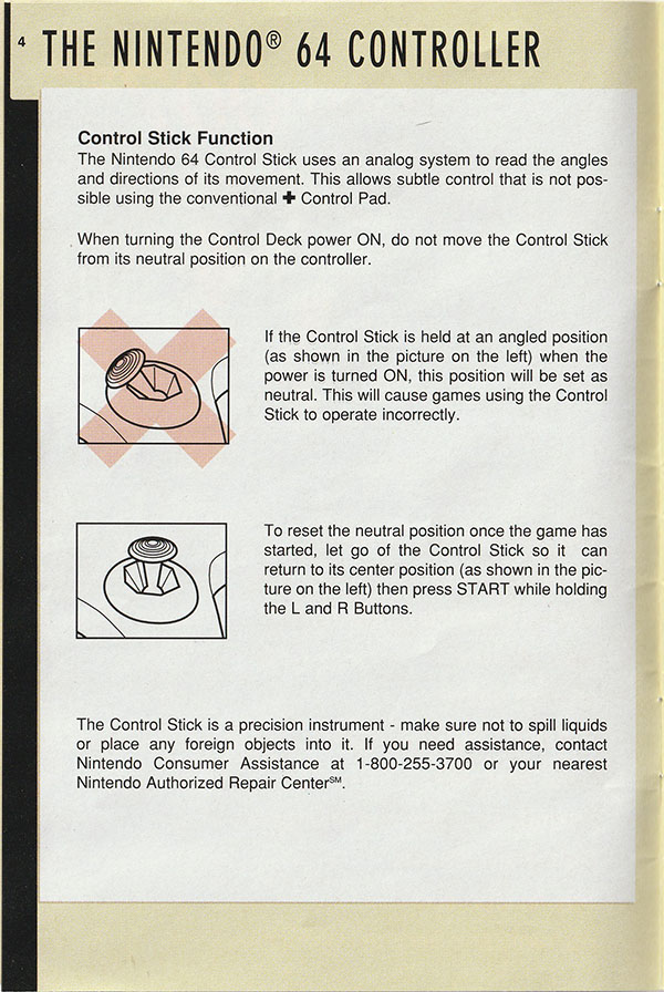 GoldenEye 007 manual page
