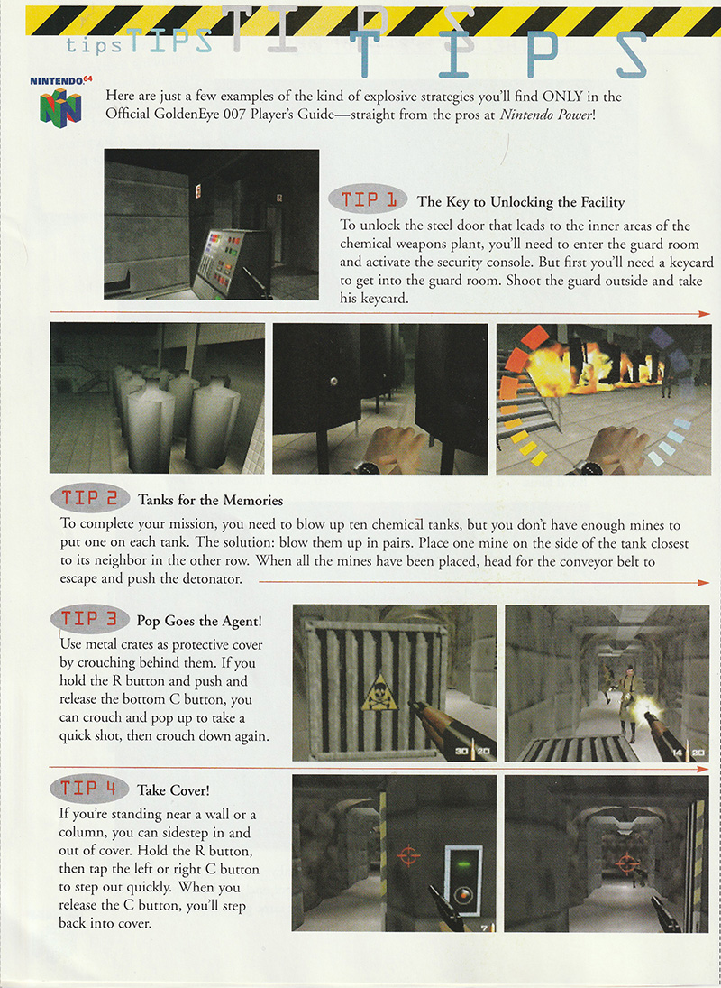 GoldenEye 007 manual front cover